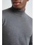 Slim Fit Yarım Balıkçı Yaka Triko Kazak X2585AZ21CW 5