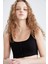 Coool Askılı Pamuklu Düğmeli Crop Top V8053AZ22SM 5