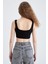 Coool Askılı Pamuklu Düğmeli Crop Top V8053AZ22SM 6