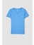 Slim Fit V Yaka Basic Kısa Kollu %100 Pamuk Tişört M4791AZ22SP 6
