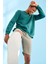 Regular Fit Bisiklet Yaka Basic Pamuklu Sweatshirt T3777AZ21WN 2
