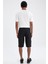 Regular Fit Basic Kapri Şort U8271AZ22SM 4