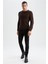 Slim Fit Bisiklet Yaka Kazak X5157AZ22WN 7
