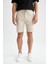 Slim Fit Beli Bağcıklı Şort X6818AZ22SM 3