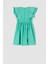 Kız Çocuk Kısa Kollu Poplin Elbise X7631A622SM 2