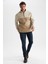 Relax Fit Yarım Fermuarlı Dik Yaka Sweatshirt Y9622AZ22WN 5