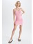 Regular Fit Askılı Yarım Fermuarlı Yazlık Mini Elbise Z2313AZ22SM 2