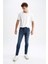 Super Skinny Ekstra Dar Kalıp Normal Bel Ekstra Dar Paça Jean Pantolon Y1454AZ22AU 5