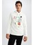 Regular Fit Kapüşonlu Sweatshirt Y8182AZ22WN 1
