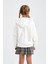 Kız Çocuk Bisiklet Yaka Sweatshirt X9663A622AU 4