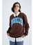 Regular Fit Bisiklet Yaka Sweatshirt Y1247AZ22WN 4