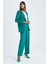 Straight Fit Yüksek Bel Geniş Paça Cepli Pantolon Y3501AZ22AU 4