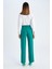 Straight Fit Yüksek Bel Geniş Paça Cepli Pantolon Y3501AZ22AU 6