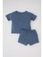 Erkek Bebek Baskılı Kısa Kollu Tişört Şort 2'li Takım Y6485A222SM 5