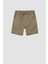 Slim Fit Esnek Belli Basic Şort Y4950AZ22HS 6