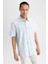 Regular Fit Polo Yaka Kısa Kollu %100 Pamuk Gömlek M9432AZ23SP 7