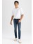 Carlo Skinny Fit Ekstra Dar Kalıp Normal Bel Ekstra Dar Paça Jean Pantolon Z3297AZ23SP 2