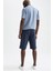 Regular Fit Bermuda Keten Karışımlı Şort N4989AZ21SM 5