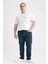 Büyük Beden Sergio Regular Fit Normal Bel Boru Paça Jean Pantolon R9026AZ22SP 2