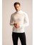 Slim Fit Yarım Balıkçı Yaka Triko Kazak R1127AZ22WN 1