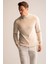 Slim Fit Yarım Balıkçı Yaka Triko Kazak R1127AZ22WN 3