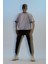 Oversize Fit Bisiklet Yaka Basic Kısa Kollu Pamuklu Tişört V3861AZ22SP 6