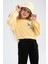Kız Çocuk Crop Bisiklet Yaka Sweatshirt W3245A621AU 4
