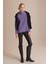 Oversize Fit Balıkçı Yaka Ribana Tunik X8008AZ22WN 2