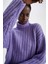 Oversize Fit Balıkçı Yaka Ribana Tunik X8008AZ22WN 4