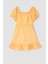 Kız Çocuk Esnek Yaka Kısa Kollu Pamuklu Elbise Y7077A622HS 3