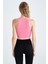 Fit Halter Yaka Dikişsiz Fitili Basİc Atlet Y3986AZ22HS 4