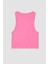 Fit Halter Yaka Dikişsiz Fitili Basİc Atlet Y3986AZ22HS 7