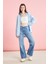 Basic Oversize Fit Poplin Gömlek Tunik T5494AZ21AU 2