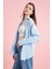 Basic Oversize Fit Poplin Gömlek Tunik T5494AZ21AU 3