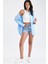 Basic Oversize Fit Poplin Gömlek Tunik T5494AZ21AU 7