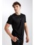 Fit Slim Fit Bisiklet Yaka Sporcu Tişört X6142AZ22AU 3