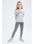 Kız Çocuk Slim Fit Süs Cepli Uzun Tayt H9615A622AU 1