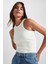 Slim Fit Halter Yaka Fitilli Kaşkorse Atlet X6705AZ23SP 1