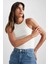 Slim Fit Halter Yaka Fitilli Kaşkorse Atlet X6705AZ23SP 3