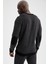 Slim Fit Bisiklet Yaka Yamalı Kol Detaylı Triko Kazak R1110AZ21WN 4