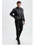Slim Fit Kolej Yaka Bomber Suni Deri Mont Y5367AZ23SP 5