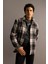 Regular Fit Kareli Oduncu Uzun Kollu Gömlek W7413AZ23SP 3