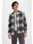 Regular Fit Kareli Oduncu Uzun Kollu Gömlek W7413AZ23SP 4