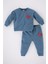 Erkek Bebek Baskılı Sweatshirt Eşofman Alt 2'li Takım Z1952A223SP 1