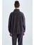 Oversize Fit Yarım Fermuarlı Polar Sweatshirt Y2649AZ22WN 5