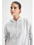 Regular Fit Kapüşonlu Kalın Sweatshirt W8071AZ22WN 6