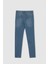 Kız Çocuk Skinny Fit Jean Pantolon Y6873A622WN 7