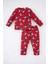Erkek Bebek Snoopy Yılbaşı Temalı Uzun Kollu Fitilli Kaşkorse Pijama Takım Y6798A222WN 7