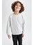 Erkek Çocuk Bisiklet Yaka Kalın Sweatshirt Z4750A623SP 1