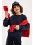 Erkek Çocuk Bisiklet Yaka Kalın Sweatshirt Z4750A623SP 3
